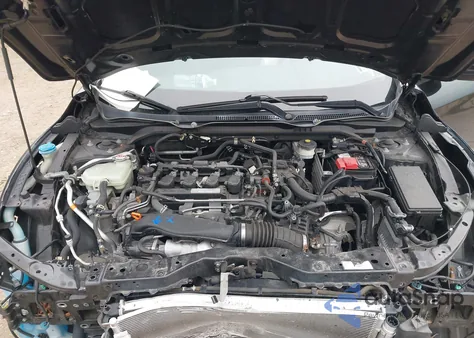 2018 Honda Civic Ex-L from USA, damaged, VIN 2HGFC1F73JH641220